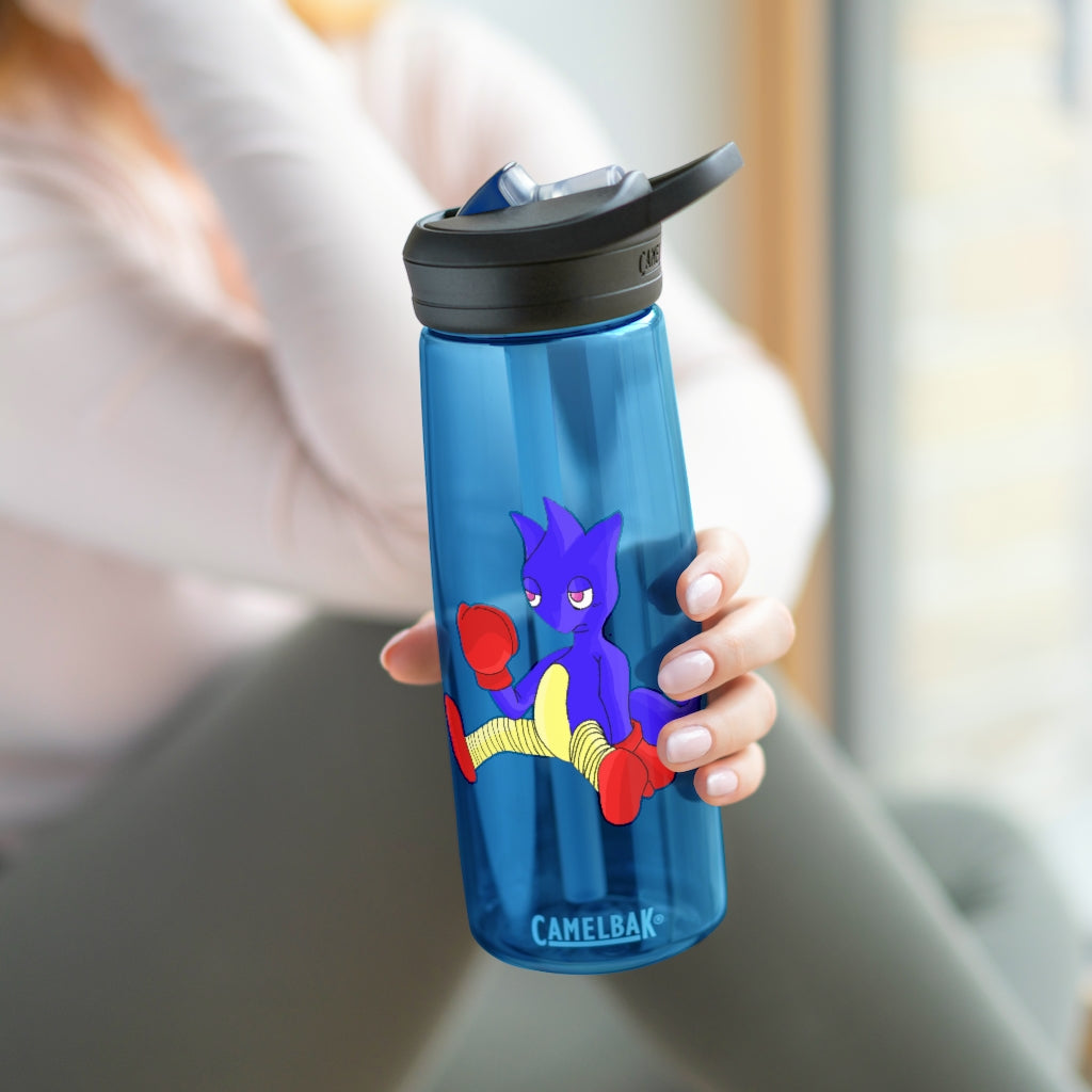 Megatare CamelBak Eddy® Water Bottle in 20oz and 25oz sizes, showcasing its robust design and spill-proof valve.